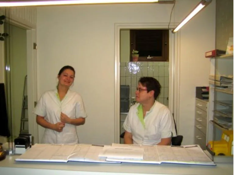 Assistentes aan het werk